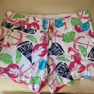 Lilly Pulitzer Size 2 Callahan Shorts butter me up